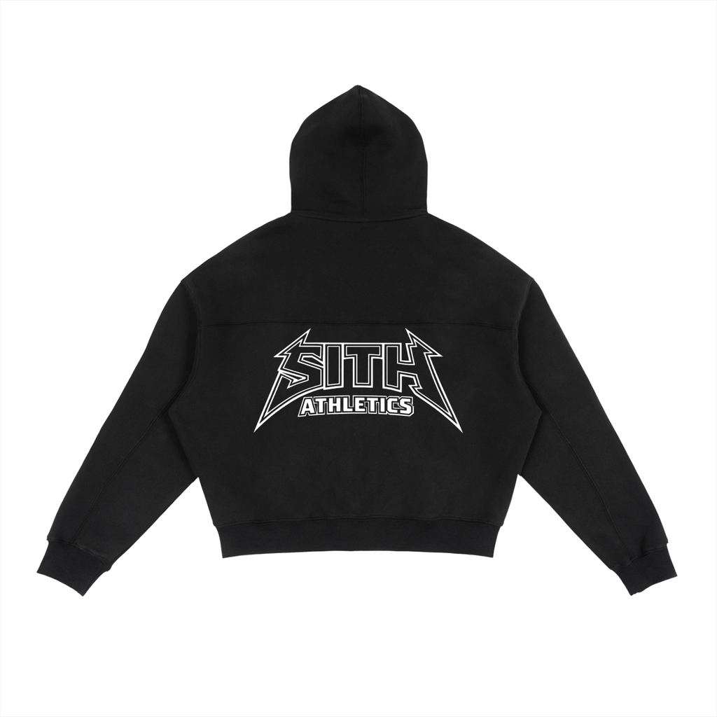 SITH ATHLETICS ZIP-UP BOXY HOODIE