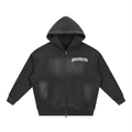 'AFTER DARK' ZIP-UP HOODIE