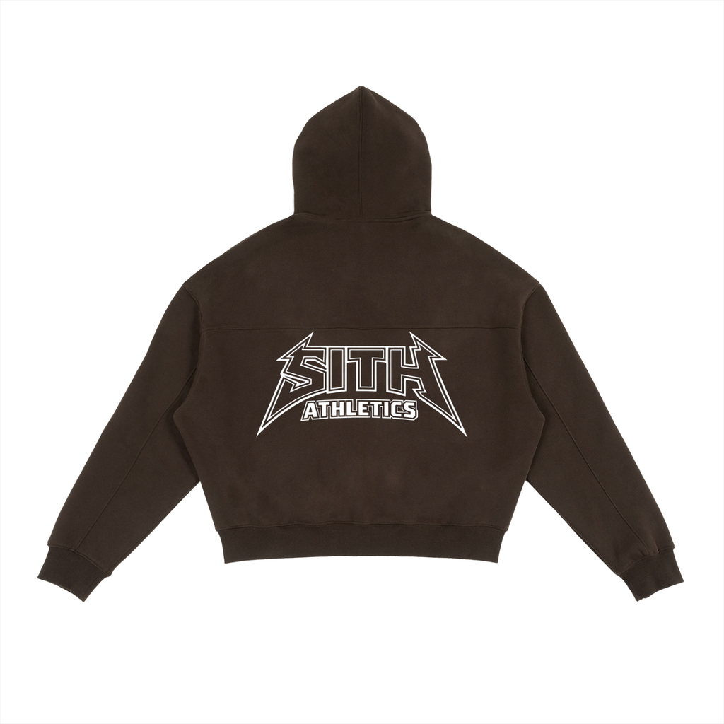 SITH ATHLETICS ZIP-UP BOXY HOODIE