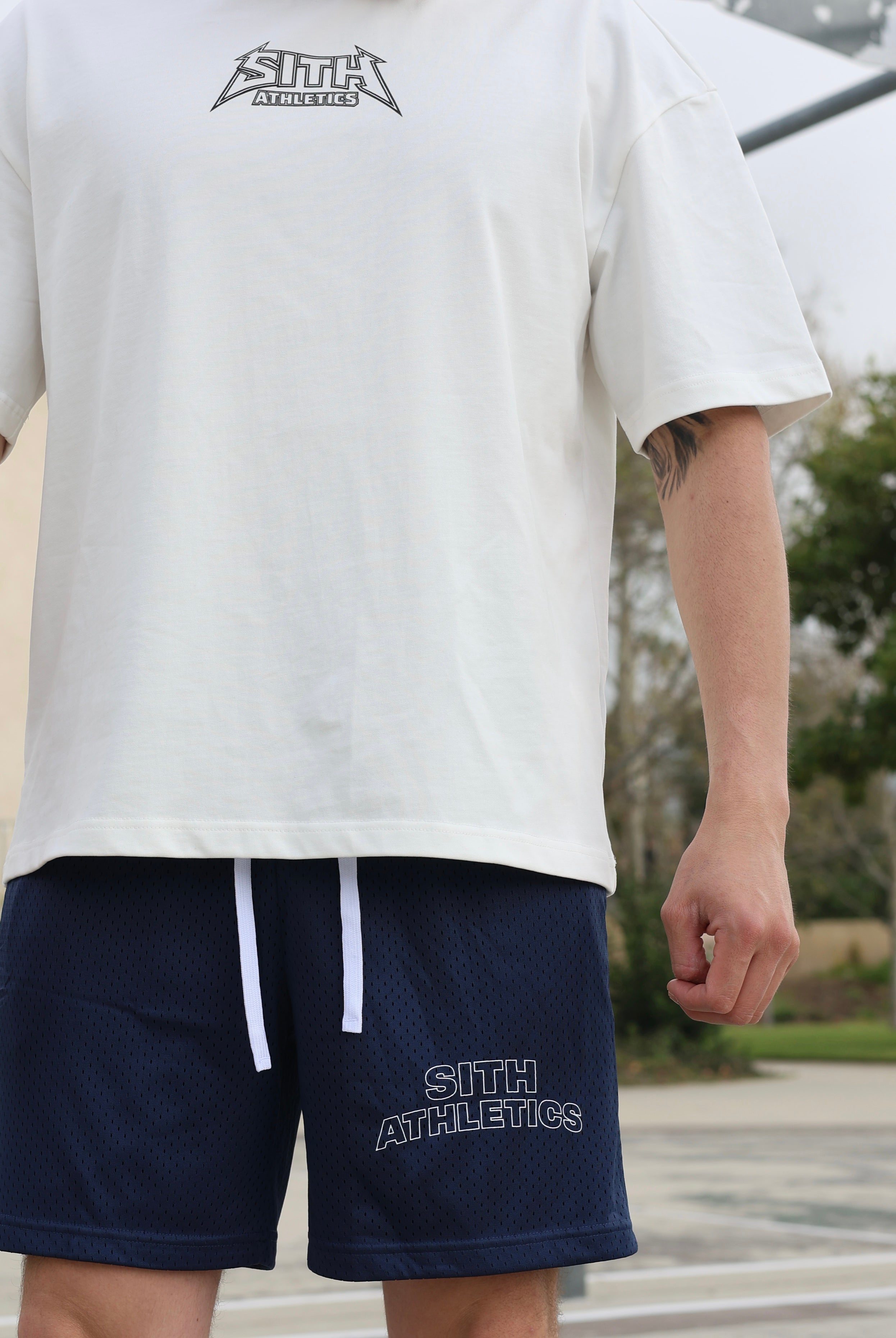 SITH ATHLETICS ESSENTIAL MESH SHORTS