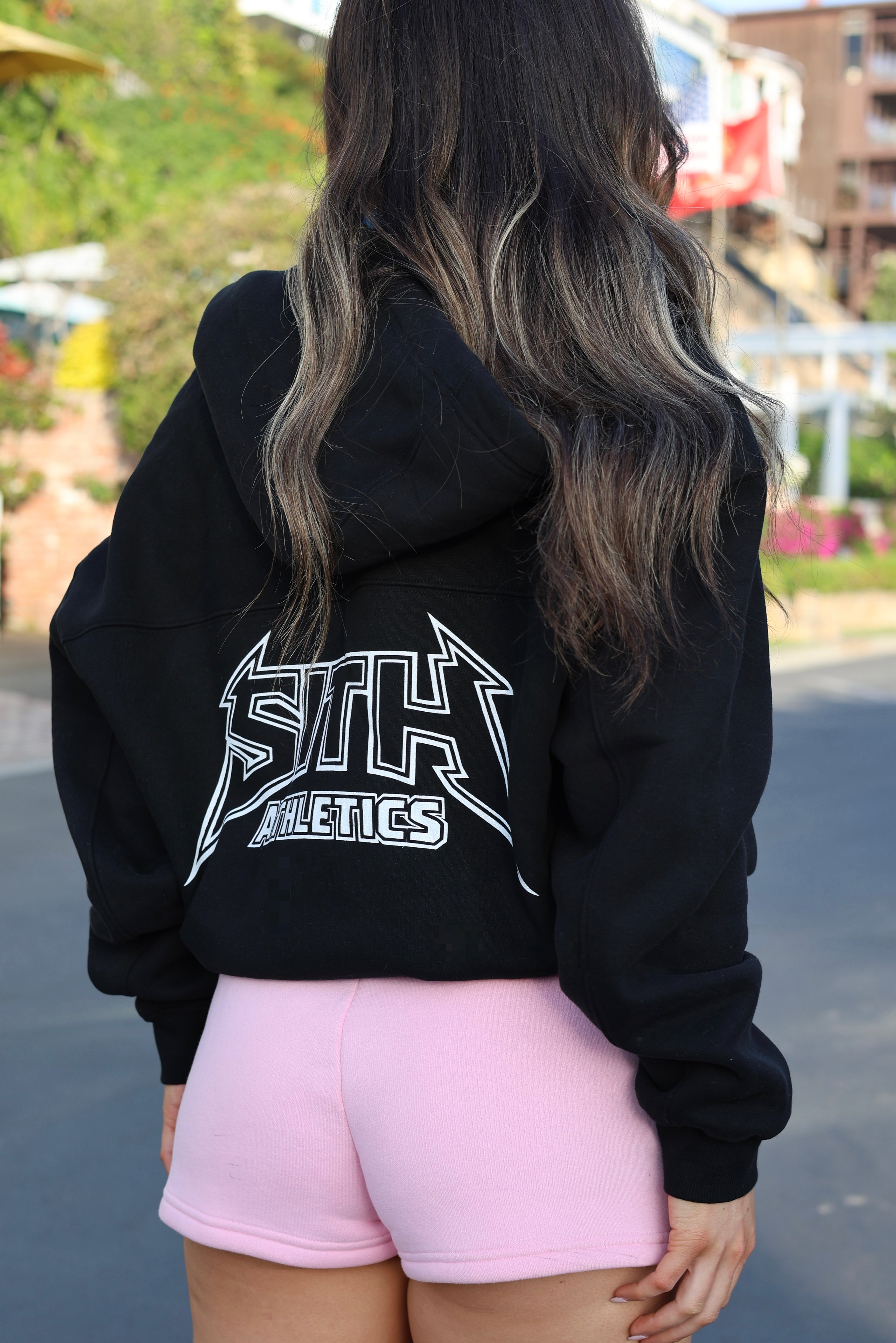 SITH ATHLETICS ZIP-UP BOXY HOODIE