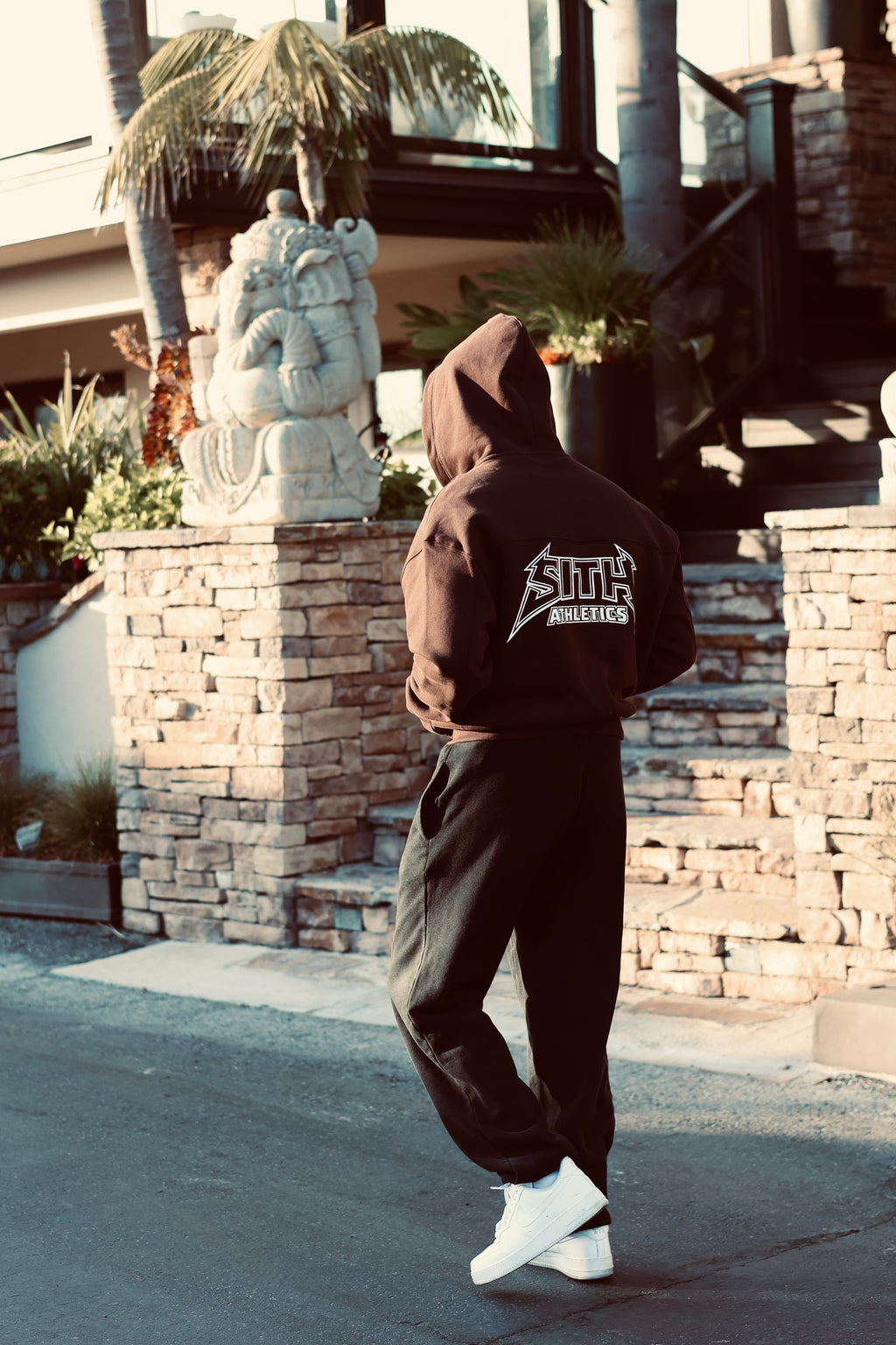 SITH ATHLETICS ZIP-UP BOXY HOODIE