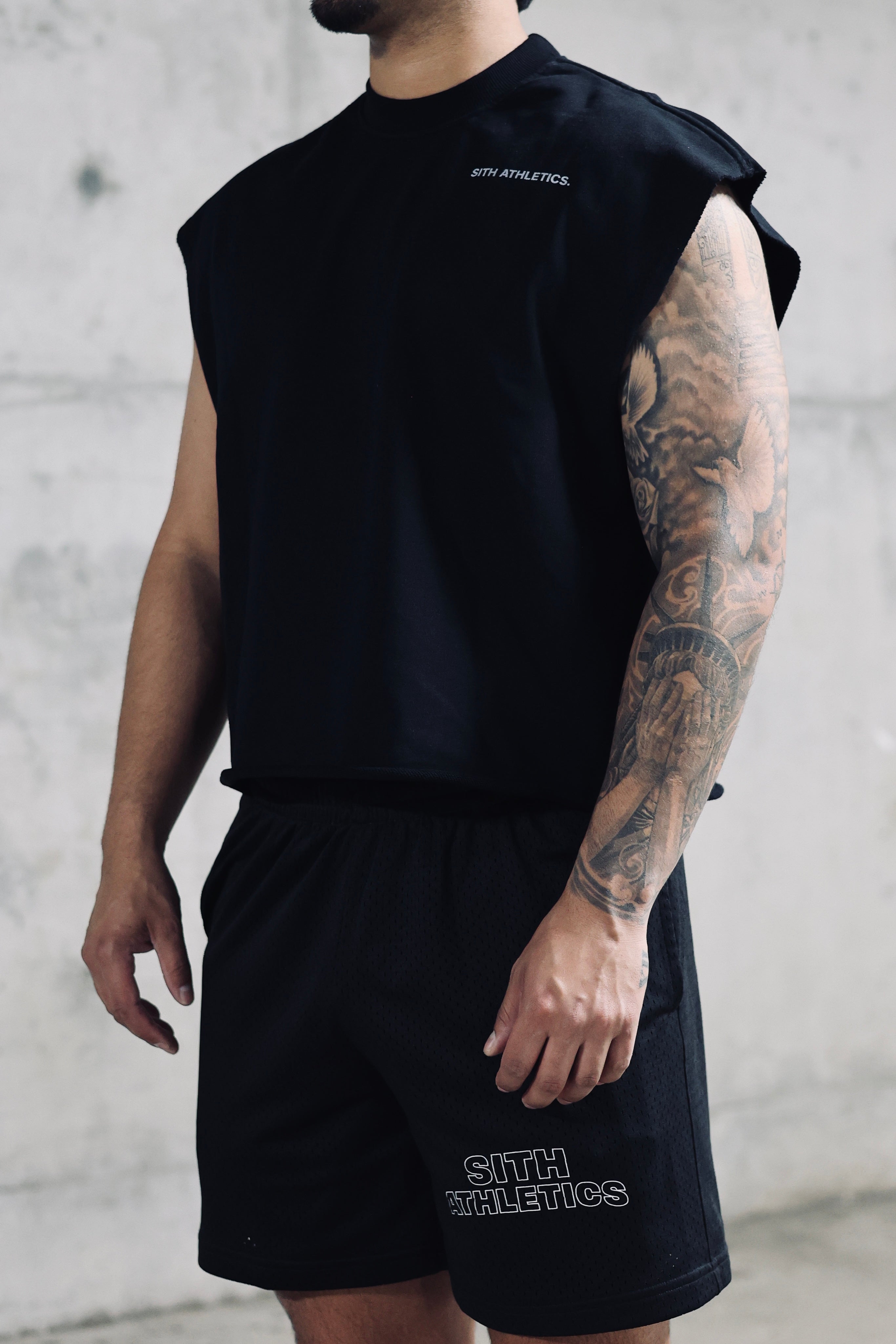 SITH ATHLETICS ESSENTIAL MESH SHORTS